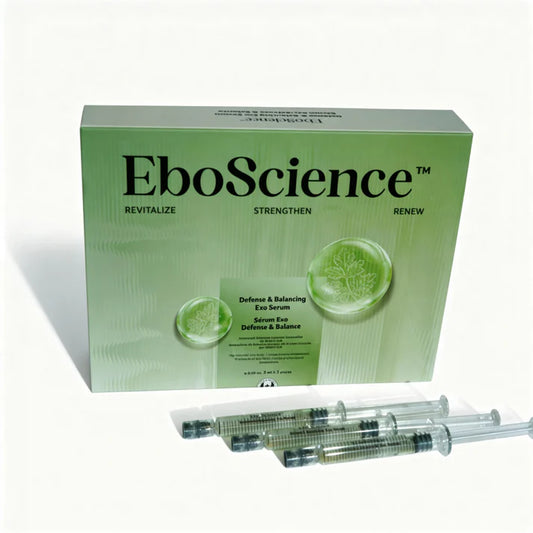 EboScience Defense Exo Serum with Mugwort Exosomes for Sensitive Skin – 3x3ml